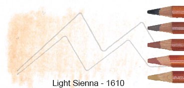 DERWENT DRAWING PENCIL LIGHT SIENNA 1610