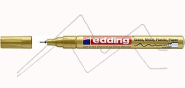 EDDING 780 OPAQUE GLOSS INK PERMANENT PAINT MARKER WITH ROUND NIB GOLD