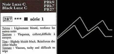 CHARBONNEL AQUA WASH ÖKO-DRUCKFARBE BLACK LUX C SERIE 1 NR. 287