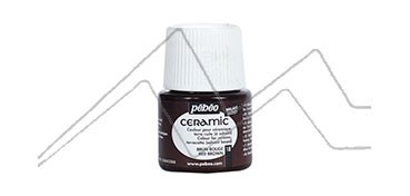 PEBEO CERAMIC PAINT RED BROWN NO. 18