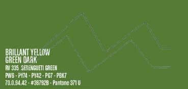 MONTANA WATER BASED SPRAY PAINT BRILLIANT YELLOW GREEN DARK NO. 335