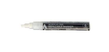 HOLBEIN EMPTY REFILLABLE MARKER FOR ACRYLIC INK 6 MM