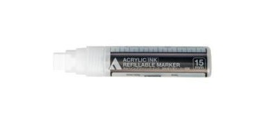 HOLBEIN EMPTY REFILLABLE MARKER FOR ACRYLIC INK 15 MM