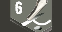 ESSDEE SET 5 SGORBIE PER INCISIONE N. 6