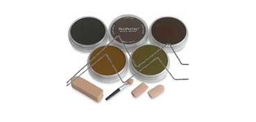 PANPASTEL 5 COLOR SET EXTRA DARK SHADES EARTH COLOURS