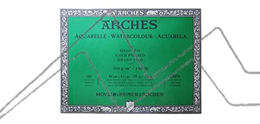 ARCHES WATERCOLOUR PAD COLD PRESSED (NOT) 300 G 20 SHEETS (GLUED 4 SIDES)