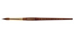 ESCODA RESERVA PINCEL REDONDO KOLINSKY-TAJMYR MANGO CORTO GRABADO SERIE 1212