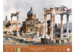BAOHONG BLOC AQUARELLE ARTIST 20 FEUILLES 300 G 61 X 46 CM - ÉDITION MASSIMILIANO IOCCO
