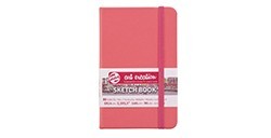 ART CREATION SKETCH BOOK CORAL RED 140 G 80 SHEETS