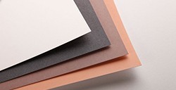 PASTELMAT BLOC PAPIER PASTEL 12 FEUILLES 360 G (3 FEUILLES PAR COULEUR : BLANC - TERRE DE SIENNE - BRUN - ANTHRACITE)