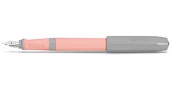 KAWECO PLUMA ESTILOGRÁFICA PERKEO ROSA CLARO Y GRIS F