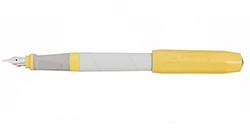 KAWECO PLUMA ESTILOGRÁFICA PERKEO CAPUCHÓN AMARILLO F