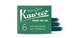 KAWECO INK CARTRIDGES PALM GREEN
