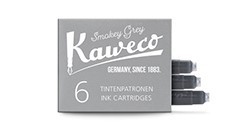 KAWECO INK CARTRIDGES SMOKEY GREY