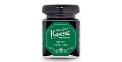 KAWECO INK BOTTLE FOR FOUNTAIN PEN PALM GREEN