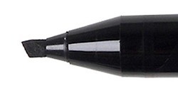 SAKURA PIGMA SENSEI ROTULADOR PUNTA BISEL 30 NEGRO