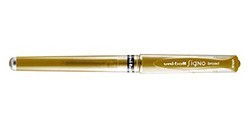 UNI BALL SIGNO BROAD PENNA ROLLER GEL UM-153 ORO