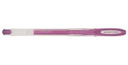UNI BALL SIGNO NOBLE METAL PENNA ROLLER GEL UM-120NM ROSA