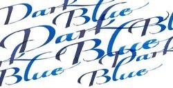 WINSOR & NEWTON ENCRE CALLIGRAPHIE BLEU FONCÉ Nº 222