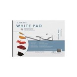 NEW WAVE WHITE PAD RECTANGULAR PAPER PALETTE - TAVOLOZZA DI CARTA BIANCA 40 FOGLI