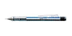 TOMBOW MONO GRAPH MECHANICAL PENCIL 0.5 MM BLACK-WHITE-BLUE BARREL
