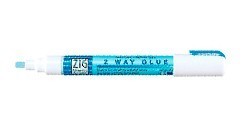 KURETAKE ZIG 2 WAY GLUE - COLLA A PENNA AD ACQUA PUNTA PIATTA DA 4 MM