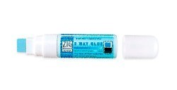 KURETAKE ZIG 2 WAY GLUE JUMBO TIP KLEBESTIFT AUF WASSERBASIS 15 MM BREITE FLACHE SPITZE
