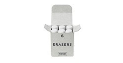 MAKERS CABINET GOMME DI RICAMBIO PER PROLUNGA MATITA FERRULE