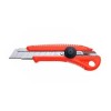 NT CUTTER L-550P CUTTER UNIVERSALE CON IMPUGNATURA DENTELLATA ROSSA E 3 LAME DI RICAMBIO