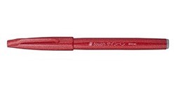PENTEL TOUCH SIGN PEN PENNARELLO PUNTA PENNELLO - ROSSO