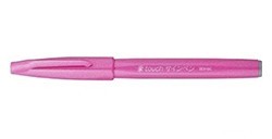PENTEL TOUCH SIGN PEN PENNARELLO PUNTA PENNELLO - ROSA