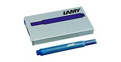CONFEZIONE DA 5 CARTUCCE PER PENNA STILOGRAFICA LAMY - COLORE BLU