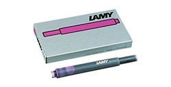 CONFEZIONE DA 5 CARTUCCE PER PENNA STILOGRAFICA LAMY - COLORE VIOLA