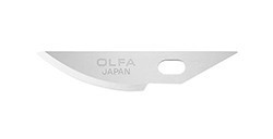 OLFA LAME KB4-R/5 (BLISTER CON 5 LAME CURVATE PER TAGLI DECORATIVI MODELLO AK-4)