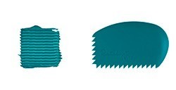 PRINCETON CATALYST WEDGE COUTEAU À PALETTE GRAND EN SILICONE Nº 2 BLEU (57X102MM)