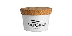 ARTGRAF Nº 1 PÂTE DE GRAPHITE MALLÉABLE AQUARELLABLE EN POT DE PORCELAINE