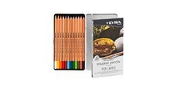 LYRA REMBRANDT AQUARELL ASTUCCIO METALLO 12 MATITE ACQUERELLABILI ASSORTITE