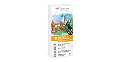TOMBOW DUAL BRUSH SET 18 PENNARELLI A DOPPIA PUNTA CON PENNELLO - COLORI SECONDARI ABT-18P-2