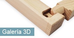 LIENZOS LEVANTE LISTELLO GALERIA 3D (46 X 32)