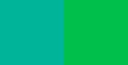 DALER ROWNEY AQUAFINE 2 MEDIOS GODETS EMERALD GREEN / LEAF GREEN Nº 14