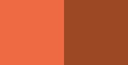 DALER ROWNEY AQUAFINE 2 MEZZI GODET RED LIGHT / BURNT SIENNA N. 18