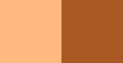 DALER ROWNEY AQUAFINE 2 MEDIOS GODETS NAPLES YELLOW / BURNT UMBER Nº 19