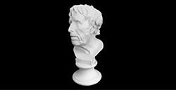 PLASTER BUST SENECA