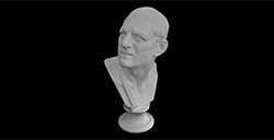 BUSTO DE ESCAYOLA EMETEREO