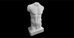 TORSO DE ESCAYOLA MARTE