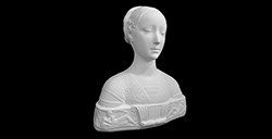 GIPSBÜSTE RENAISSANCE DAME