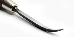 BRUNITORE CURVO - LUNGHEZZA 235 MM
