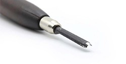 REIG GUBIA PARA LA TALLA CON MANGO DE MADERA - U ABERTURA 4,5 MM