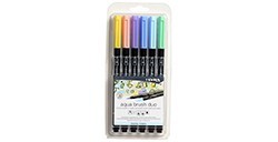 LYRA AQUA BRUSH DUO BOÎTE 6 FEUTRE - TONS PASTEL
