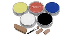 PANPASTEL SET 5 COLORI - PITTURA + ACCESSORI
